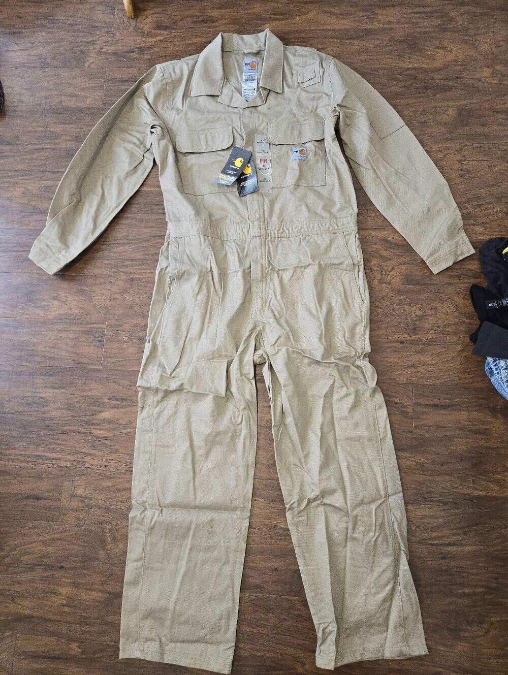 NWT Carhartt Flame Resistant Traditional Twill Coveralls Mens 42x31